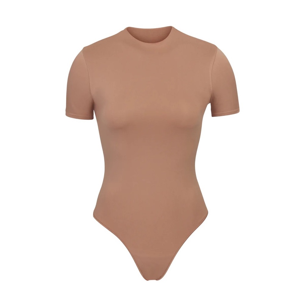 SKIMS ESSENTIAL T-SHIRT BODYSUIT